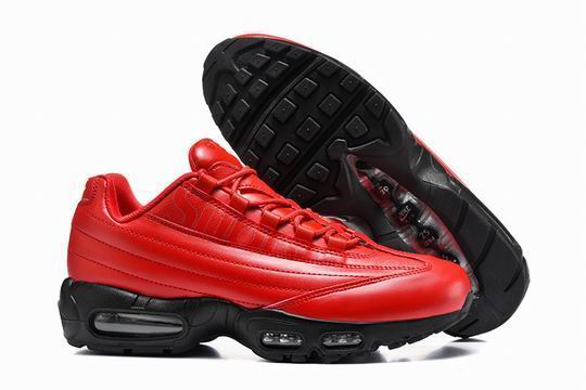 Nike Air Max 95 Lux Supreme Red Men's Shoes-95 (image for) Nike Air Max 95 Lux Supreme Red Men's Shoes-95